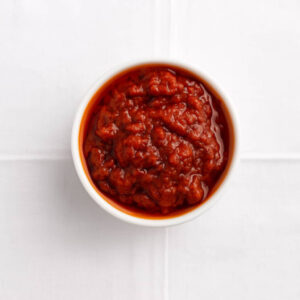 Extra scharfe Sauce, vegan