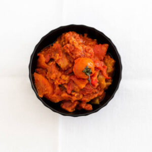 Gemüse Eiersauce vegetarisch