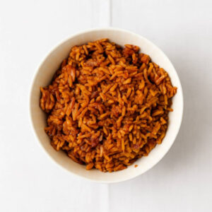 Jollofreis, vegan