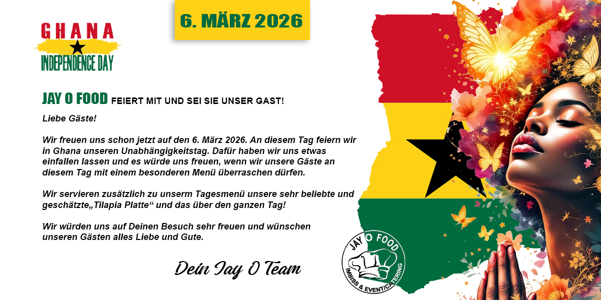 6.März 2026 feiern wir unseren Unabhängigkeitstag in ghana